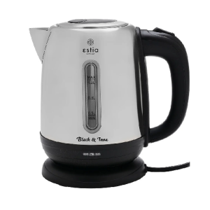Estia-06-17248-Βραστήρας-Black & Inox-Ανοξειδωτος-1,2lt-1630W-(Υ.21xΠ.11.7xB21.5)