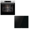 Gorenje BCSIB737OTX Σετ Φούρνου Κάτω Πάγκου 77L & Επαγωγικής Εστίας Μαύρο/Inox (Π.59,5xΥ.59,5xΒ.56,4) B-Stock