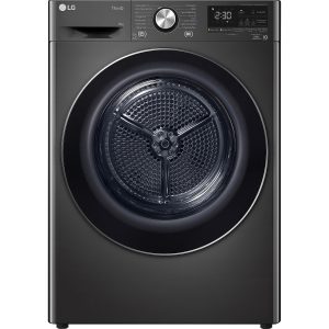 LG RT80V9B Στεγνωτήριο 8kg με Αντλία Θερμότητας A+++ 176 kWh Wi-Fi Mαύρο (Υ.85×Π.60×Β.61.5) B-Stock (Χωρίς Συσκευασία)