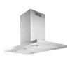Candy CMBI970LX DE Απορροφητήρας Καμινάδα Νησίδα Inox 615m³/h (Y.113.7×Π.90×Β.60)