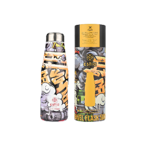 Estia 01-22068 ΘΕΡΜΟΣ TRAVEL FLASK SAVE THE AEGEAN 500ml GRAFFITI RHYTHM