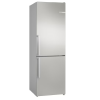 Bosch KGN36VIBT Σειρά 4 Ψυγειοκαταψύκτης Nofrost 127kWh/Έτος Συντ. 218lt/Κατ. 103lt Inox (Π.60xΥ.186xΒ.66,5) B-Stock