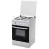Silifo SF6195 Ελεύθερη Κουζίνα Υγραερίου 65 lt Λευκό (Υ.85xΠ.59.5xΒ.60)