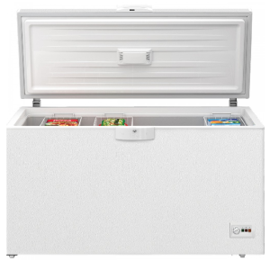 Beko HSM46740 Οριζόντιος Καταψύκτης Μπαούλο 451lt Λευκό (Υ.86xΠ.155.5xΒ.67.5)