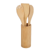 Estia 02-18191 ΕΡΓΑΛΕΙΑ ΜΑΓΕΙΡΙΚΗΣ BAMBOO ESSENTIALS ΜΕ ΘΗΚΗ 4 ΤΕΜ.