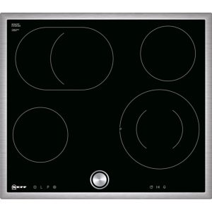 Neff T16BT76N0 Αυτόνομη Κεραμική Εστία με Πλαίσιο Inox με TWIST PAD (Υ.4.8xΠ.56xΒ.49-50)B-Stock (Φθαρμένη Συσκευασία)