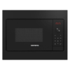 Siemens BF523LMB3 Εντοιχιζόμενος Φούρνος Μικροκυμάτων Μαύρος με Υδρόλυση 20L 800W Μαύρο (Υ.38.2×Π.49.5×Β.33.5)