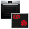 Bosch HND411VS67 Σετ Βαγονέτο Ηλεκτρική Κουζίνα Κάτω Πάγκου Υδρολυτική 71lt & Εστία Κεραμική Με Inox (Π.59,4xΥ.59,5xΒ.54,8)B-Stock (Xωρίς Συσκευασία)