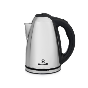 Human HU-5013 Βραστήρας 2000W 1.8L Mε Περιστρεφόμενη βάση 360° Ασημί