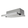 Muhler AMK-755T-S Συρόμενος Απορροφητήρας Π59,5εκ. Inox