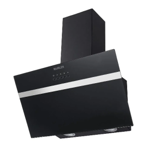Muhler AMK-887D-BS Απορροφητήρας Καμινάδα Π59,5cm Μαύρος