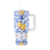 Estia 01-34832 ΘΕΡΜΟΣ STRAW TUMBLER XL SAVE THE AEGEAN 900ml AMALFI COAST
