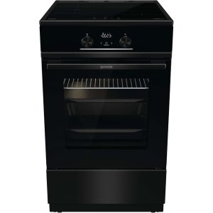 Gorenje GEIT5C60BPG Ελεύθερη Ηλεκτρική Κουζίνα Με Επαγωγική Εστία 77lt. Μαύρο (Υ.85xΠ.50xΒ.59,4) B-Stock (Χωρίς Συσκευασία)