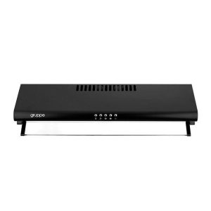 Gruppe Pratico S 3002A-A01-M29-600 Ελεύθερος Απλός απορροφητήρας Μαύρος 60cm
