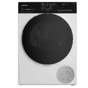 Grunding GT55924F14 Στεγνωτήριο Mε Aντλία Θερμότητας 9 kg Λευκό/Μαύρο (Π.59,8xΥ.84,6xΒ.65,5) B-Stock (Eξωτερικές Φθορές)