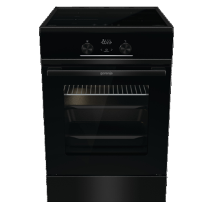 Gorenje GEIT5C60BPG Ελεύθερη Ηλεκτρική Κουζίνα Με Επαγωγική Εστία 77lt. Μαύρο (Υ.85xΠ.50xΒ.59,4) B-Stock (Εξωτερικές Φθορές)