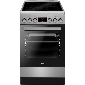 Amica SHC 903 001 E Ελεύθερη Ηλεκτρική Κουζίνα SteamClean 65lt. Με Κεραμική Εστία Inox B-Stock (Υ.85xΠ.50xΒ.60) (Χωρίς Συσκευασία)