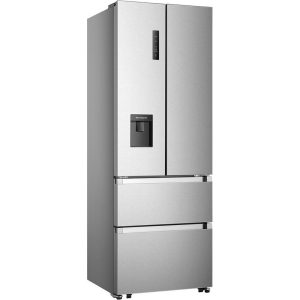 Hanseatic HFD20070CWDI Ψυγειοκαταψύκτης Ντουλάπα Συν. 336lt./Κατ.149lt. NoFrost Inox B-Stock (Π.70,4xΥ.201,3xΒ.69,4) Χωρίς Συσκευασία