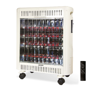 Gruppe NDS-24AR Σόμπα Χαλαζία Mε Θερμοστάτη 2400W Με Τηλεχειριστήριο