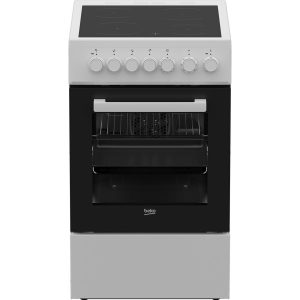 Beko FSM57100GW Ελεύθερη Κουζίνα 55lt Με Κεραμική Εστία Λευκό(Y.85xΠ.50xΒ.60) B-Stock (Χωρίς Συσκευασία)
