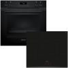Siemens PQ212IAAB iQ300 HE271ABB4/EI631CFB1E Εντοιχιζόμενο Σετ Φούρνος Πυρολιτικός 71lt Με Αυτόνομη Επαγωγική Εστία Μαύρο Γυαλί (59,4 x 59,4 x 56,8) B-Stock (Xωρίς Συσκευασία)