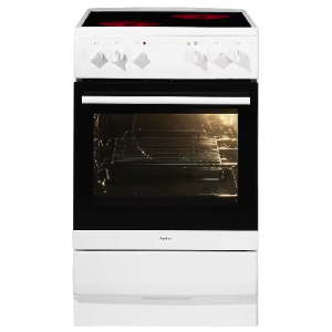 Amica SHC 11505 W Ελεύθερη Ηλεκτρική Κουζίνα 67lt. Με Κεραμική Εστία Λευκή (Υ.85xΠ.50xΒ.60) B-Stock (Εξωτερικές Φθορές)