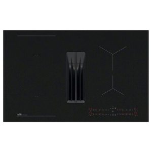 AEG XUB6845AS Αυτόνομη Εντοιχιζόμενη Επαγωγική Εστία με Απορροφητήρα (Π83×Β52cm)