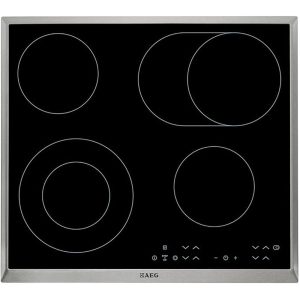 Aeg HK634060XB Αυτόνομη Κεραμική Εστία Με Πλαίσιο Inox (Β.51,6xΠ.57,6 xΥ.3,8) B-Stock (Χωρίς Συσκευασία)