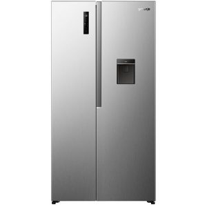 Gorenje NRS917E41XWD Ψυγείο Ντουλάπα NoFrost Plus Συν.344lt./Κατ.197lt. Inox (Π.91,1xΥ.178,6 xΒ.61,5) (Χωρίς Συσκευασία)