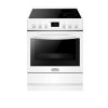 Juro-Pro HK7211WA Ελευθερη Κουζίνα 77lt με Κεραμική Εστία Λευκή (Υ.85xΠ.60xΒ.60)