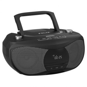 Felix FCD-3918 Φορητό Ράδιο/CD/MP3/USB Player Με Bluetooth Μαύρο
