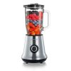 Severin D-59846 Μπλέντερ 500W, Γυάλινη Κανάτα 1lt & Smoothie MIX&GO Inox
