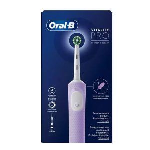Oral-B Vitality Pro Επαναφορτιζόμενη Ηλεκτρική Οδοντόβουρτσα Λιλά