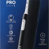 Oral-B Pro1 Επαναφορτιζόμενη Ηλεκτρική Οδοντόβουρτσα Με Θήκη Μαύρη