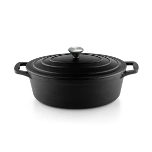 Muhler Tika MR-4133CI Γάστρα Οβάλ Μαντεμένια 41x25cm