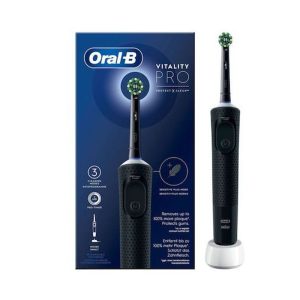 Oral-B Vitality Pro Επαναφορτιζόμενη Ηλεκτρική Οδοντόβουρτσα Μαύρη