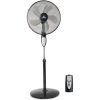 Human RD-40AC Ανεμιστήρας Ορθοστάτης 50W Διαμέτρου 40cm με Τηλεχειριστήριο Μαύρος