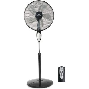 Human RD-40AC Ανεμιστήρας Ορθοστάτης 50W Διαμέτρου 40cm με Τηλεχειριστήριο Μαύρος