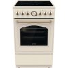 Gorenje GECS5B70CLI Retro Ελεύθερη Κουζίνα 70lt. Με Κεραμική Εστία Μπεζ (Υ.85xΠ.50xΒ.60) B-Stock (Εξωτερικές Φθορές)