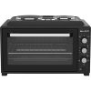 Silifo SF2310 Ηλεκτρικό Φουρνάκι 45 lt Και Τρεις Εστίες Εμαγιέ Μαύρο (Υ.37,5xΠ.57xΒ.40)