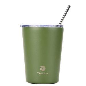 TERRA 01-30186 ΘΕΡΜΟΣ COFFEE MUG SAVE THE AEGEAN 350ml ΜΟΝΟΧΡΩΜΟ ASSORTED ΧΑΚΙ