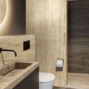 Επένδυση Τοίχου Flexible Travertine Italian White [290 × 120 cm]