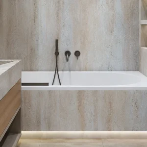 Πάνελ Τοίχου Flexible Travertine Yellow Grey [120 × 60 cm]