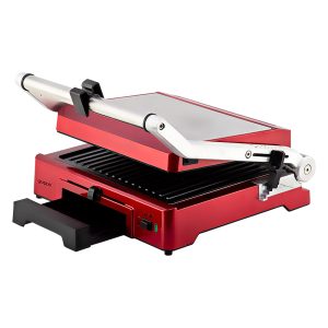 Gruppe AJ5002A4 Red – ανοικτή τοστιέρα με αντικολλητικές πλάκες
