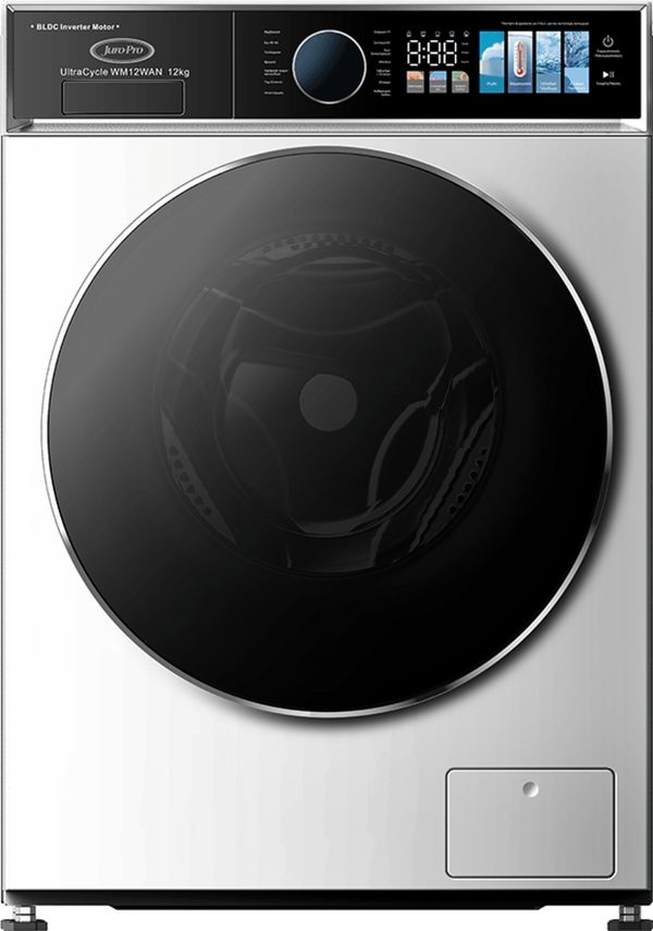 Juro-Pro UltraCycle WM12WAN 12kg πλυντήριο ρούχων — αυθεντική φωτογραφία Juro-Pro, κύρια όψη